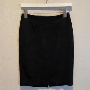Ann Taylor Loft‎ Pencil skirt black size 00 petite office business